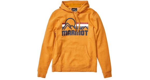Marmot Coastal Hoodie - Mens, Aztec Gold Heather, Large, 49360-8995-L