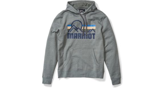 Marmot Coastal Hoodie - Mens, Charcoal Heather, Small, 49360-1204-S