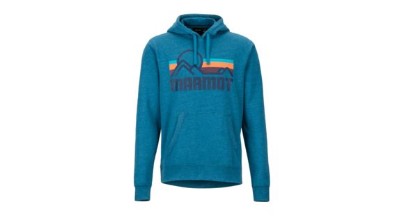 Marmot Coastal Hoody - Men's, Moroccan Blue Heather, Extra Large, 49360-3571-XL