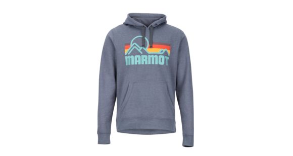 Marmot Coastal Hoody - Men's, Steel Onyx Heather, 2XL, 49360-8702-XXL