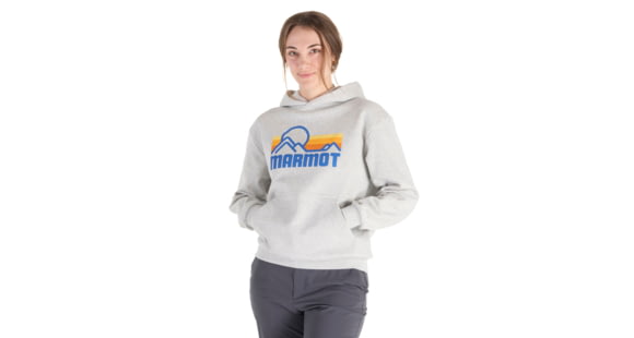 Marmot Coastal Hoody - Women's, Light Grey Heather, Extra Large, M14262-8626-XL