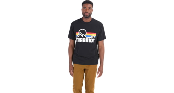 Marmot Coastal Short Sleeve T-Shirt - Men's, Black/Multi, XXL, M14253-23908XXL