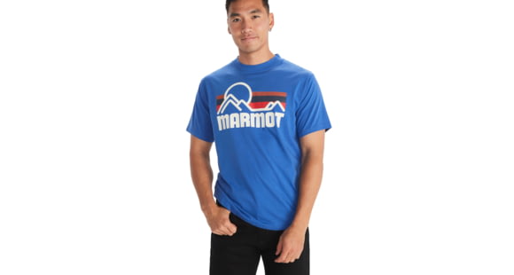 Marmot Coastal Tee Short Sleeve - Mens, Trail Blue, Extra Large, M14253-21538-XL