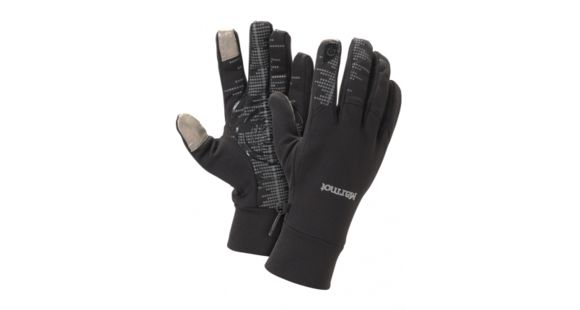 Marmot Connect Glove - Men's-Black-X-Small