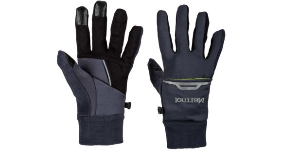 Marmot Connect Trail Glove - Men's -Green Lime-Medium, 889169086908