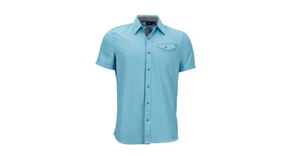 Marmot Contra Short Sleeve Shirt - Men's, Sky High, 2XL, 43590-3663-XXL