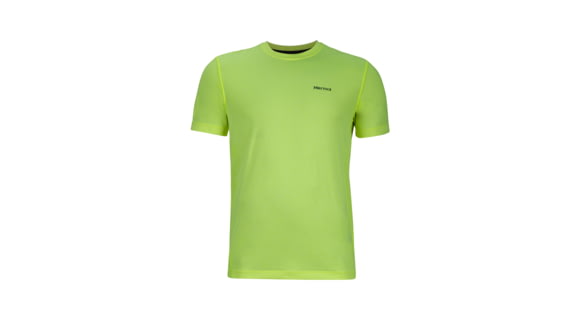 Marmot Conveyor Short Sleeve Tee - Men's, Hyper Yellow Heather, 2XL