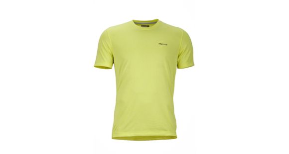 Marmot Conveyor Tee Short Sleeve, Sulphur Heather, Medium, 51820-8403-M