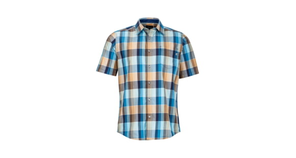 Marmot Cordero Short Sleeve Shirt - Men's-Dark Indigo-XX-Large