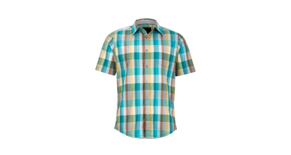 Marmot Cordero Short Sleeve Shirt - Men's-Deep Teal-Small