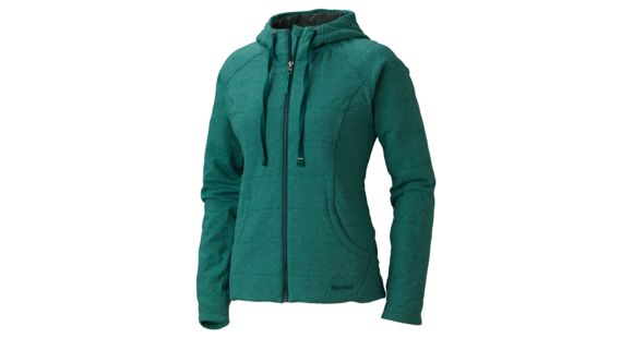 Marmot Corey Hoody - Women's-Gem Green/Gator-Medium, 55520-GEM GREEN/GATOR-M