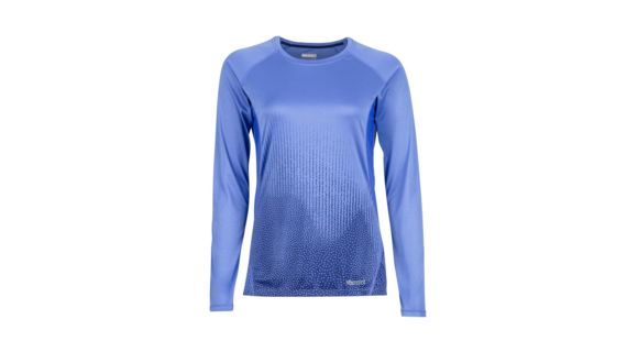 Marmot Crystal Long Sleeve T-Shirt - Women's, Lilac Fountain, Extra Large, 49630-8842-XL