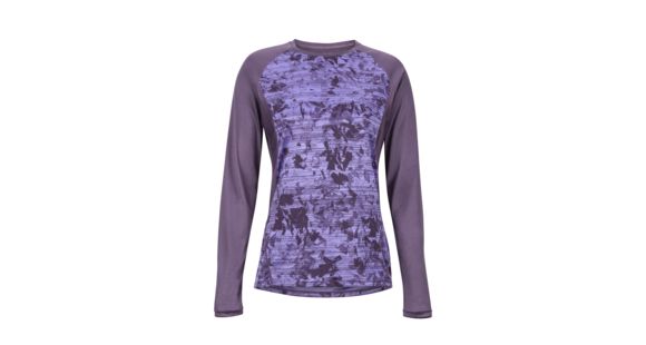 Marmot Crystal Long Sleeve - Women's, Vintage Violet Mind Game, Medium, 49630-8424-M