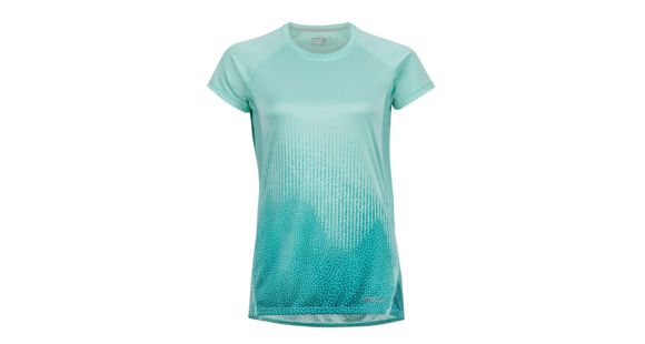 Marmot Crystal Short Sleeve T-Shirt - Women's, Clear Sky Fountain, Extra Small, 49670-8845-XS