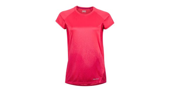 Marmot Crystal Short Sleeve T-Shirt - Women's, Hibiscus Fountain, Extra Small, 49670-8846-XS