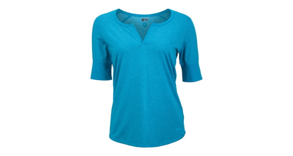 Marmot Cynthia Short Sleeve Shirt - Women's -Aqua Blue-X-Small