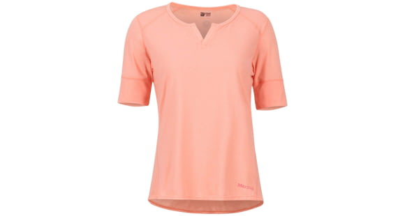 Marmot Cynthia Short Sleeve T-Shirt - Women's, Coral Pink, Medium, 47950-7274-M