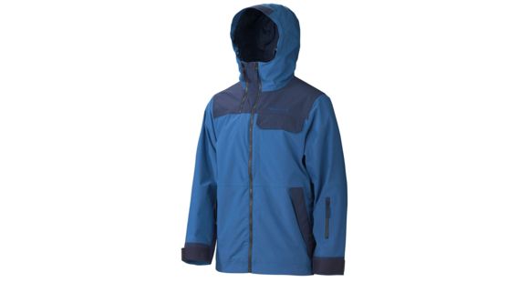 Marmot Dark Rider Jacket - Men's-Sierra Blue/Vintage Navy-Small, 71220-SIERRA BLUE/VINTAGE NAVY-S