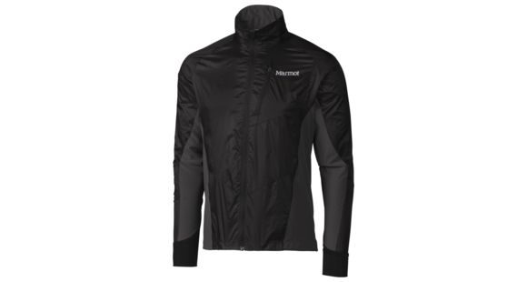 Marmot Dash Hybrid Jacket - Men's-Black/Slate Grey-X-Large, 785562343627