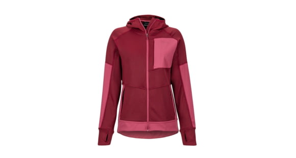 Marmot Dawn Hoody - Women's, Claret/Dry Rose, Medium, 86040-Clar/DryRose-M-DEMO