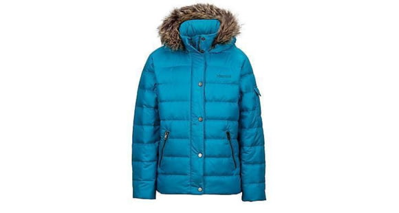 Marmot Demo, Girl's Hailey Jacket, Turquoise, M, 77320-040-DEMO
