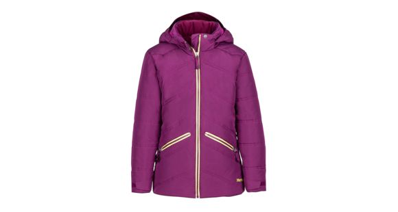 Marmot Demo, Girl's Val D'Sere Jacket, Deep Plum, M, 76680-6177-DEMO