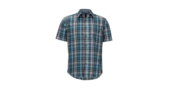 Marmot Dobson Short Sleeve Shirt - Men's, Steel Onyx, M, 52020-1515-M