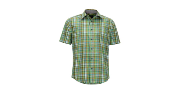 Marmot Dobson Short Sleeve Shirt - Men's, Wheatgrass, L, 52020-4423-L