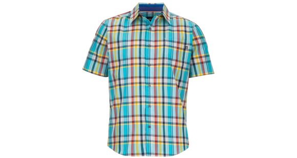 Marmot Dobson Short Sleeve Shirt - Men's-Dark Indigo-Medium, 261914