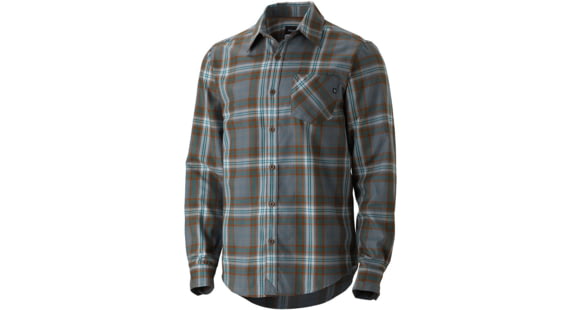 Marmot Doheny Flannel Long Sleeve Shirt - Men's-Dark Mineral-X-Large, 254610