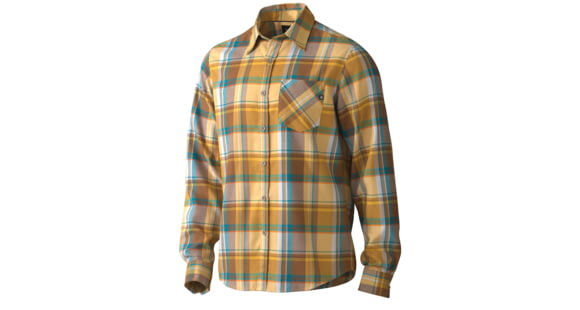 Marmot Doheny Flannel Long Sleeve Shirt - Men's-Radiant Yellow-XX-Large, 785562540668