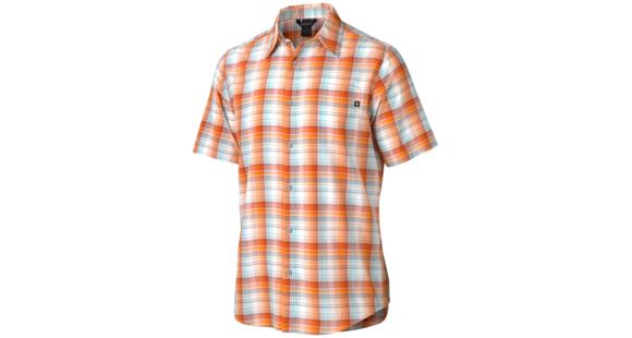 Marmot Drake Short Sleeve - Men's-Rusted Orange-Small