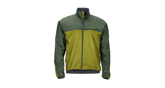 Marmot Driclime Windshirt Jacket - Men's, Cilantro/Crocodile, 2XL, 51020-4989-XXL