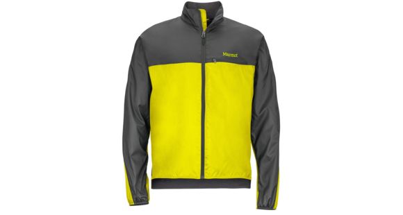 Marmot DriClime Windshirt - Men's-Bright Lichen/Dark Zinc-X-Large, 889169836640