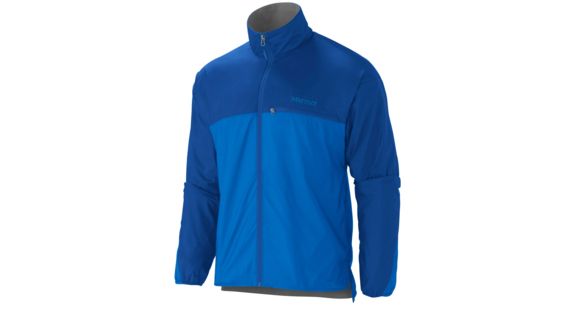 Marmot DriClime Windshirt - Men's-Large-Peak Blue/Dark Sapphire