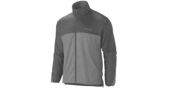 Marmot DriClime Windshirt - Men's-Cinder/Slate Grey-Small, 785562152946