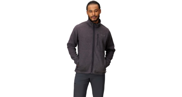 Marmot Drop Line Jacket - Men's, Black Heather, Extra Large, 195115321895