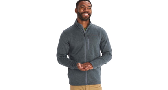 Marmot Drop Line Jacket - Men's, Steel Onyx Heather, Extra Large, 195115321949