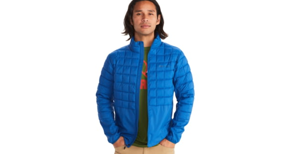 Marmot Echo Featherless Hybrid - Men's, Dark Azure, Extra Large, M12690-2059-XL