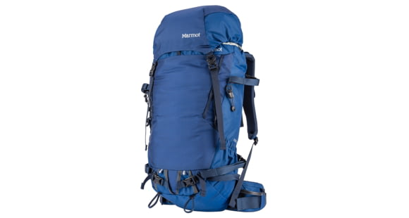 Marmot Eiger 32L Backpack, Estate Blue/Total Eclipse, One Size, 38210-3544-ONE