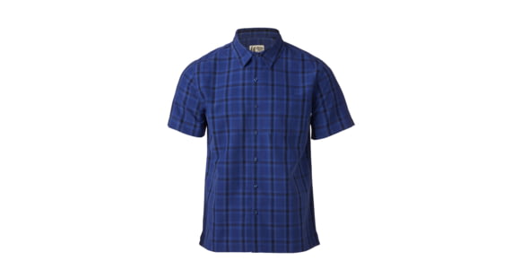 Marmot Eldridge Novelty Classic Short Sleeve - Mens, Twilight Blue Oliver Plaid, Large, M10665-23322-L