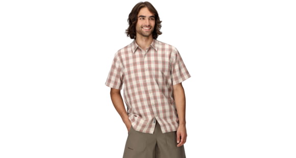 Marmot Eldridge Novelty Classic SS - Men's, Birch Bark Oliver Plaid, M, M10665-24287M