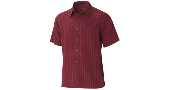 Marmot Eldridge Short Sleeve Shirt - Men's, Bright Navy, Small