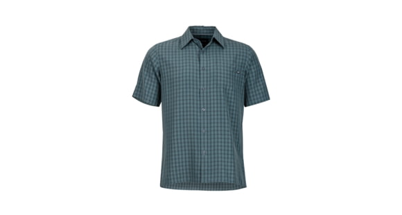 Marmot Eldridge Short Sleeve Shirt - Men's, Dark Zinc, Medium