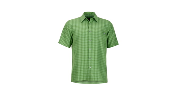 Marmot Eldridge Short Sleeve Shirt - Men's, Field Green, 2XL