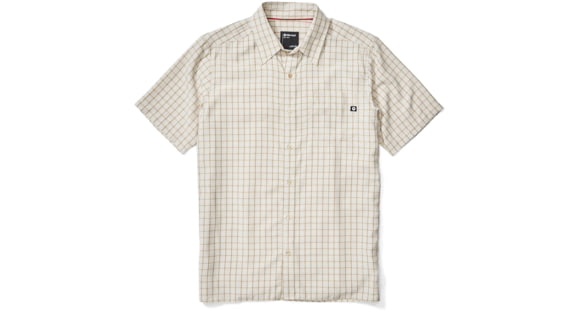 Marmot Eldridge Short Sleeve Shirt - Men's, Moonbeam, Medium, 62220-7384-M