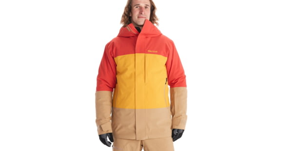 Marmot Elevation Jacket - Men's, Cairo/Yellow Gold, 2XL, M13122-20699-XXL