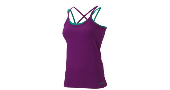 Marmot Erin Tank - Women's, Beet Purple/Gemstone-Large, 66760-BEET PURPLE/GEMSTONE-L