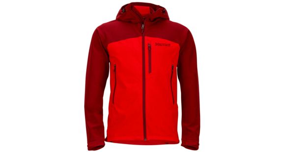 Marmot Estes Hoody - Men's-Team Red/Brick-Small