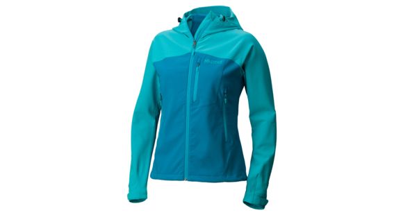 Marmot Estes Hoody - Women's-Dark Atomic/Sea Breeze-Medium, 785562523319